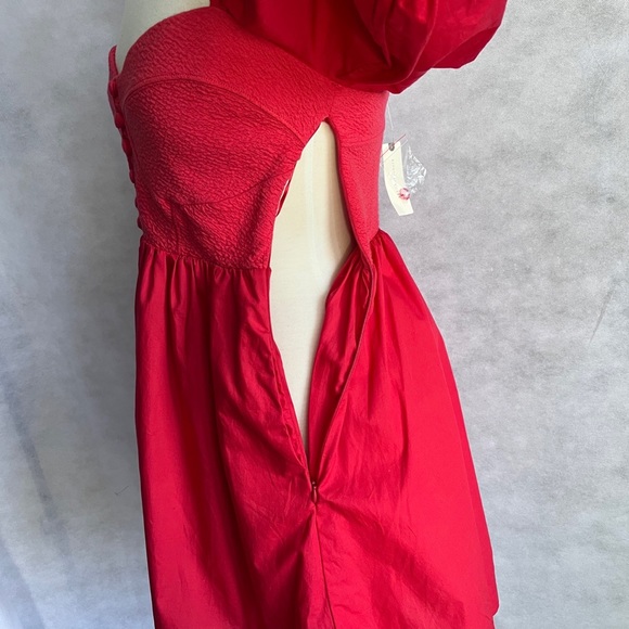 Anthropologie Maeve Anthropologie Sweetheart Puff Sleeve Dress - Picture 9 of 14